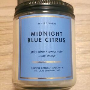 White Barn Candle Midnight Blue Citrus